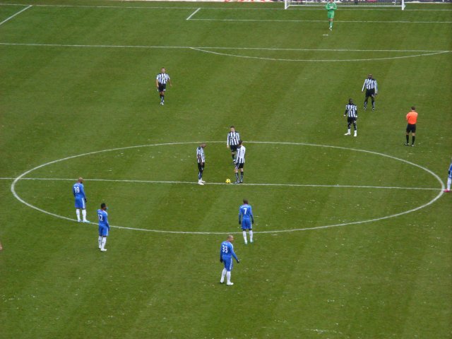 Ready for Kickoff vs Chelsea